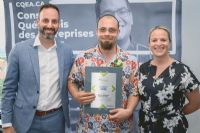 Steve Laplante de Défi Polyteck honoré à Québec